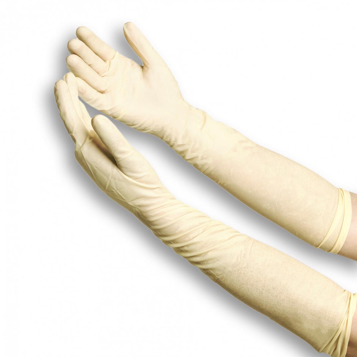 Sterile sale latex gloves